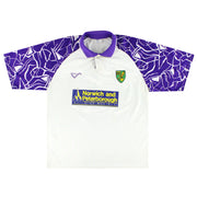 Camiseta de visitante Ribero del Norwich City 1992-94 Talla XL