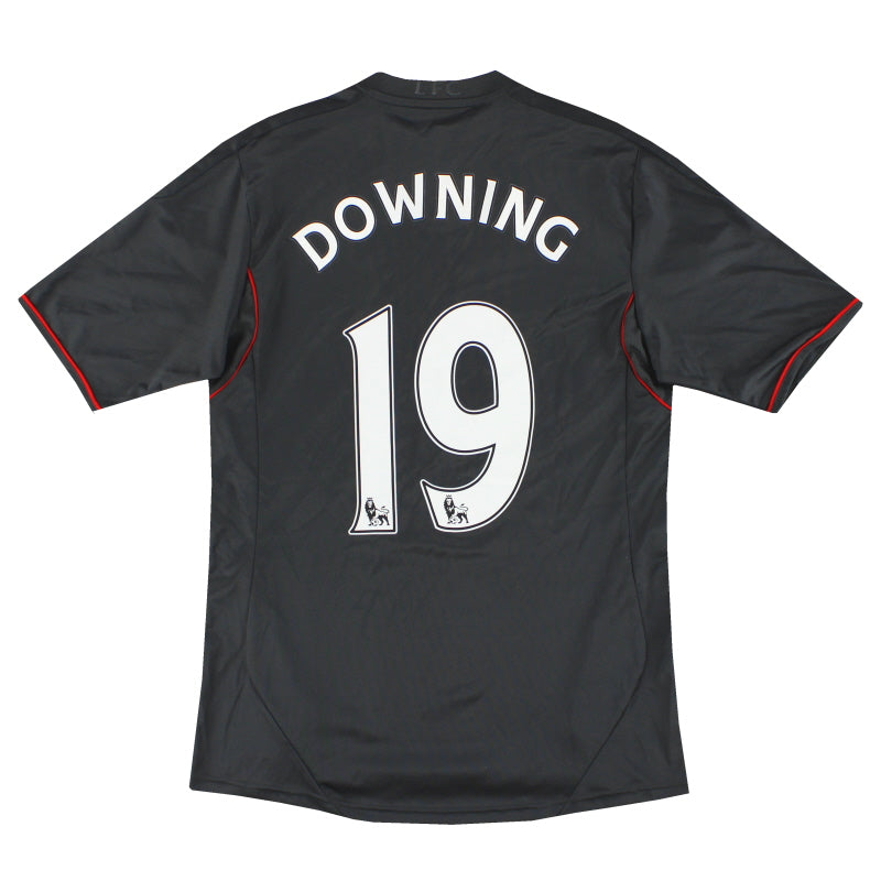 2011-12 Camiseta de visitante del Liverpool adidas Downing #19 S