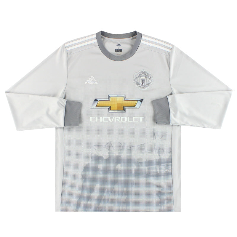 2017-18 Manchester United adidas Third Shirt L/S - Classic Football Kit