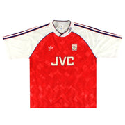 Camiseta local del Arsenal adidas 1990-92 L/XL