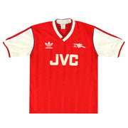 Camiseta de local del Arsenal adidas 1986-88 L