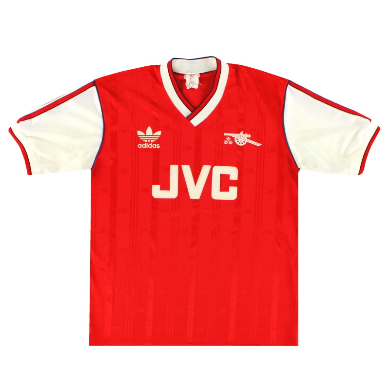 Camiseta de local del Arsenal adidas 1986-88 L