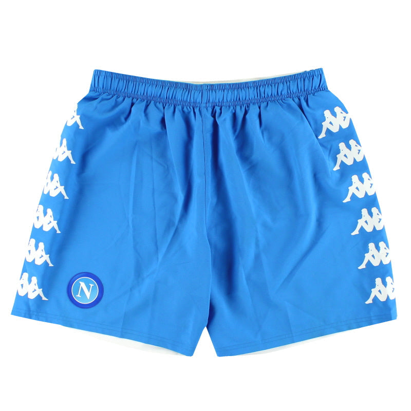 2018-19 Napoli Kappa Kombat Pantalones Cortos Alternativos de Local *Como Nuevos* XL