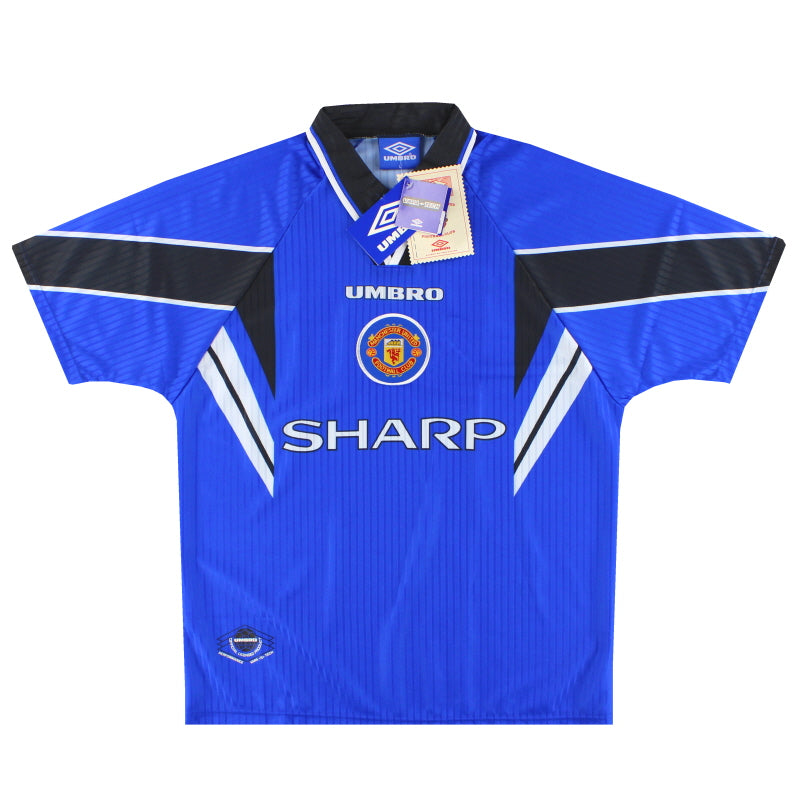 1996-97 Manchester United Umbro Third Shirt *w/tags* L - Classic Football Kit