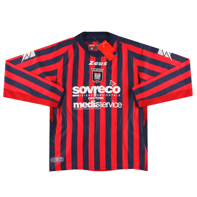 2006-07 FC Crotone Zeus Camiseta Local Manga Larga *con etiquetas* M