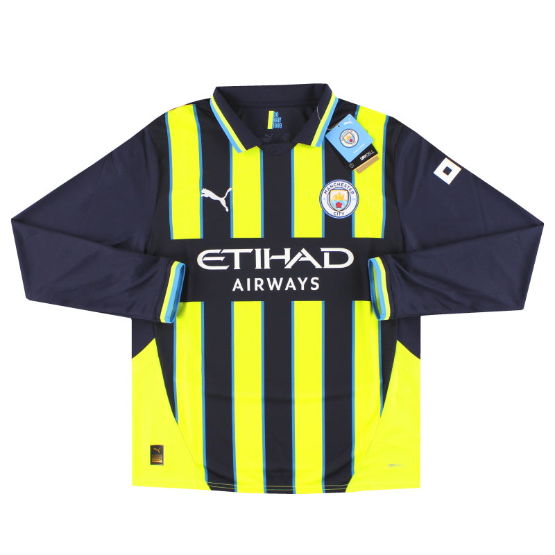 Camiseta visitante Puma Manchester City 2024-25 Manga Larga *NIB*