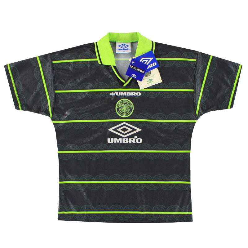 Camiseta de visitante Umbro Celtic 1998-99 *con etiquetas* S