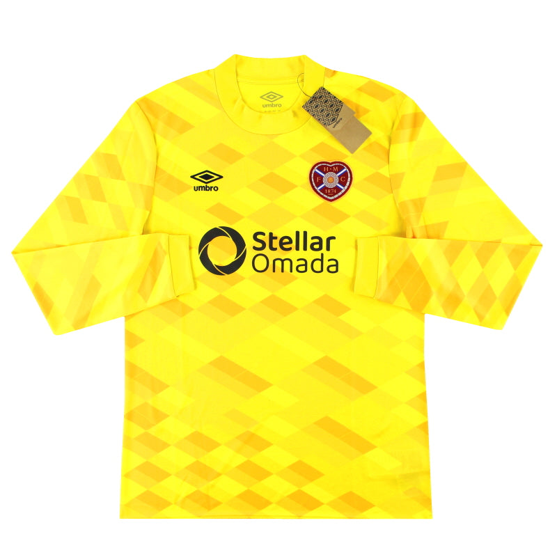 2024-25 Hearts Umbro Tercera Camiseta Portero Manga Larga *con etiquetas* L