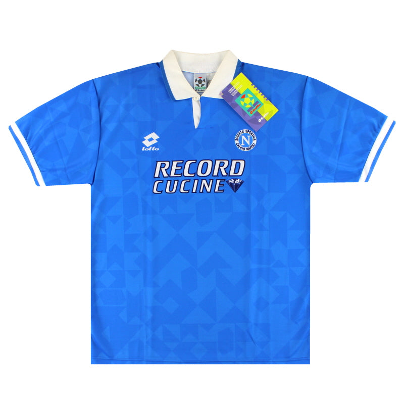 Camiseta Lotto de local del Napoli 1994-96 *con etiquetas* XL