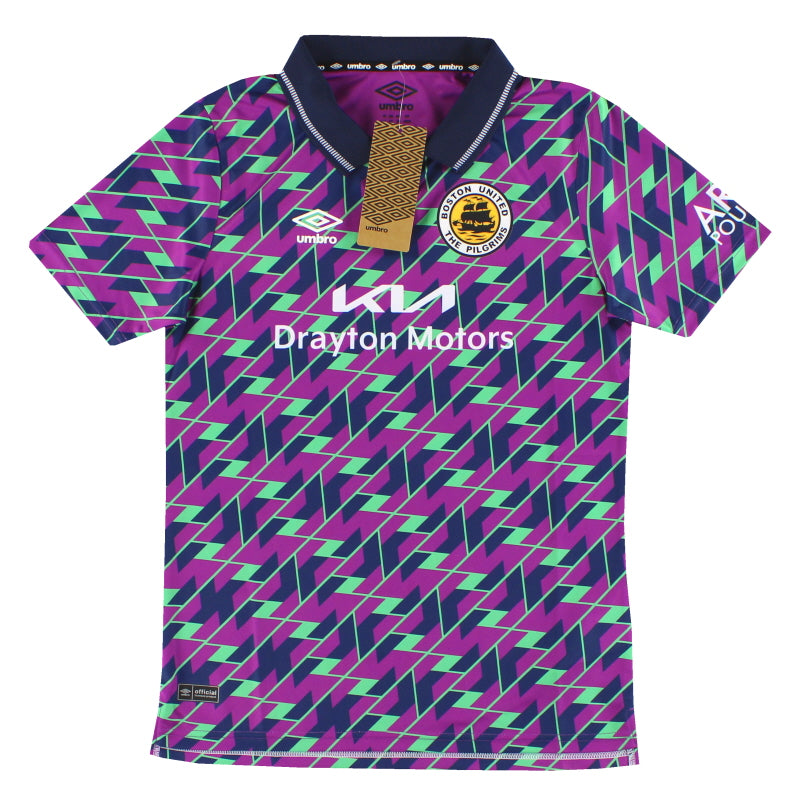 2023-24 Boston United Umbro Away Shirt *BNIB* Juvenil XL