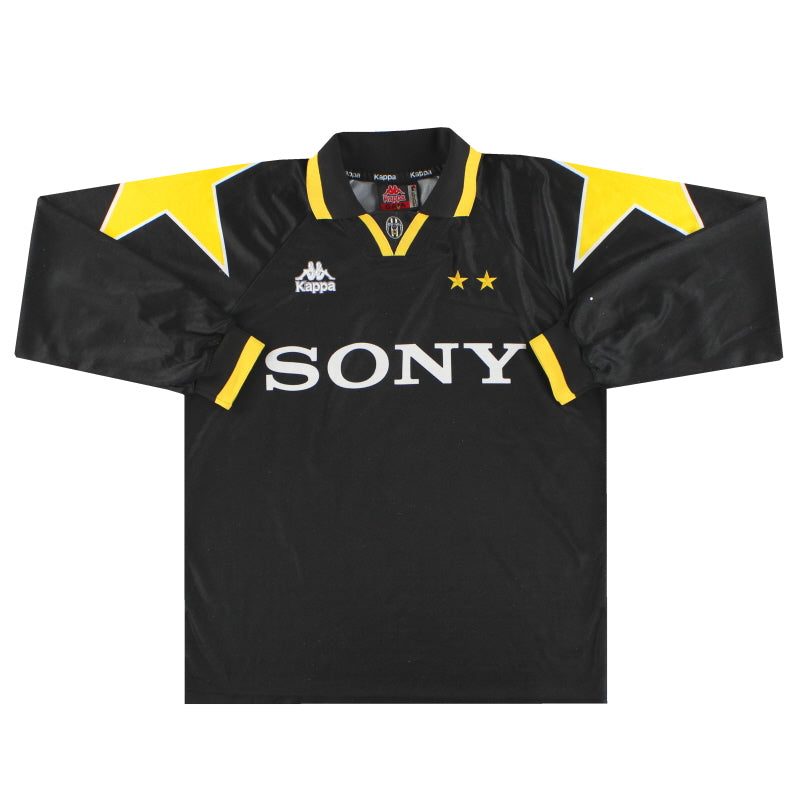 1995-97 Juventus Kappa Tercera Camiseta Manga Larga L