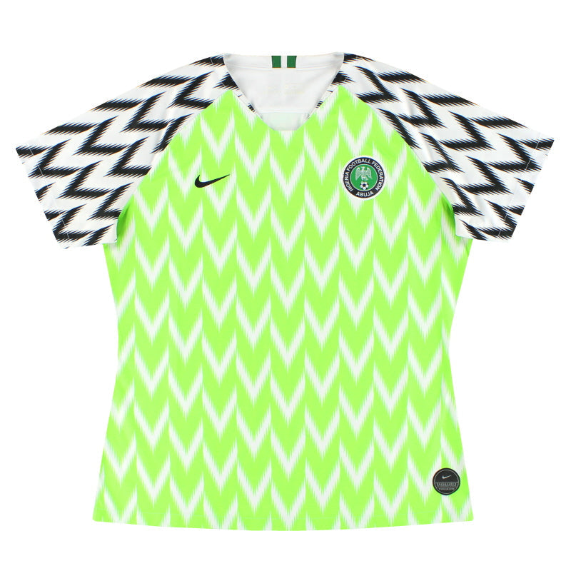 2019 Nigeria Nike Camiseta de local para mujer XL