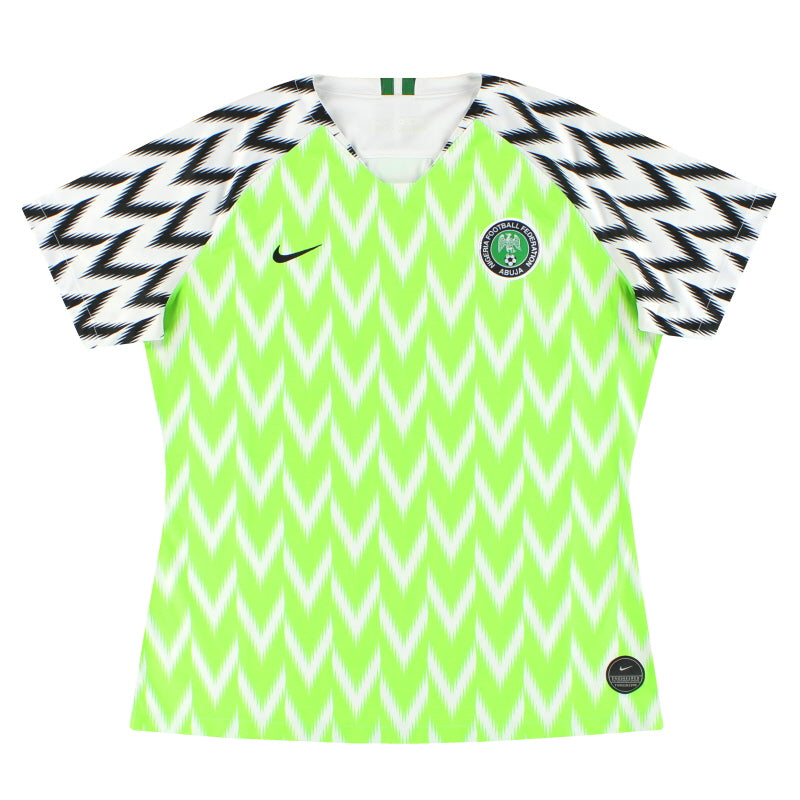 Camiseta Nike de local de mujer de Nigeria 2019 XL