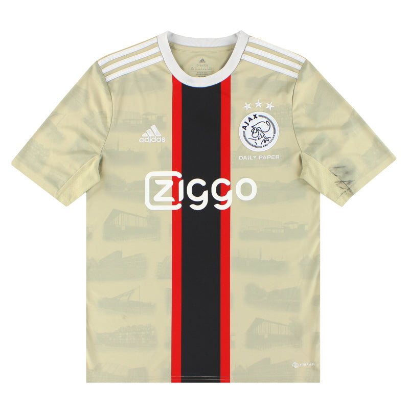2022-23 Ajax x Daily Paper adidas Third Shirt *Mint* M