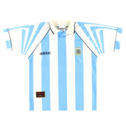 Camiseta de la primera equipación del Argentina adidas 1996-98 *Impecable* M