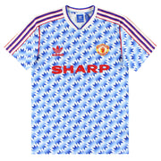 Camiseta de visitante del Manchester United 1990-1992 adidas Originals 2017-18 M