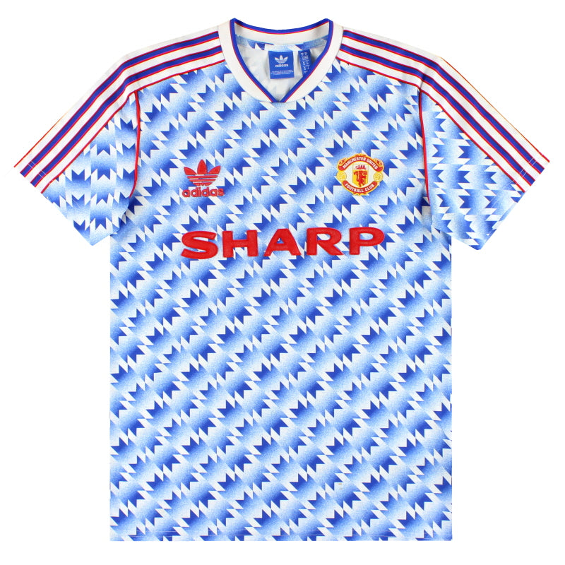 2017-18 adidas Originals 1990-1992 Manchester United Away Shirt S