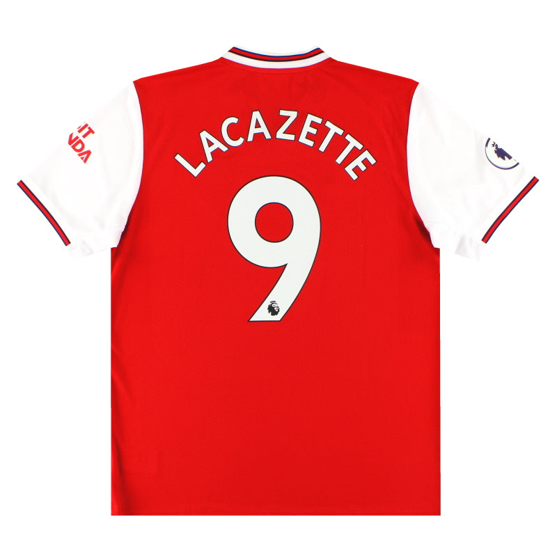 2019-20 Camiseta local del Arsenal adidas Lacazette #9 *con etiquetas* L