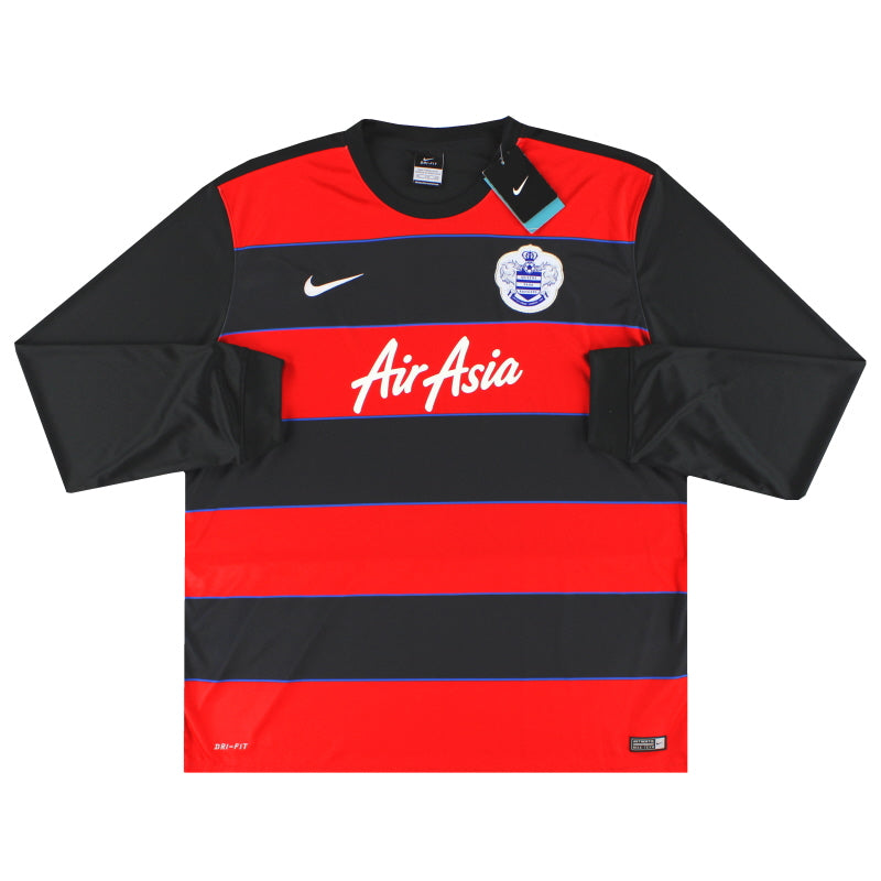 Camiseta de visitante QPR Nike 2015-16 manga larga *con etiquetas* XXL