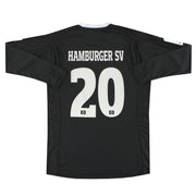 2017-18 Hamburgo adidas Camiseta de portero del equipo U-19's #20 L