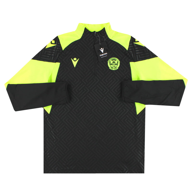 Sudadera de entrenamiento Macron 1/4 con cremallera del Motherwell 2024-25 *Nueva a estrenar en su caja original* Talla L