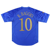 2004-06 Italia Puma Camiseta de Local R.Baggio #10 *con etiquetas* L
