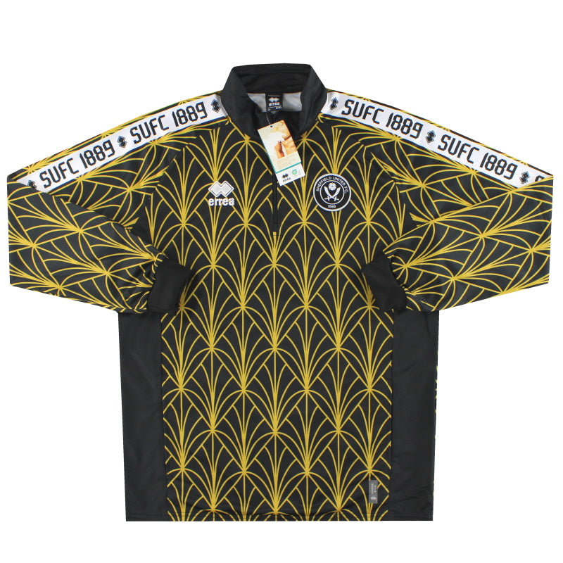 2024-25 Sheffield United Errea Warm Up 1/4 Zip Top *con etiquetas* XXL
