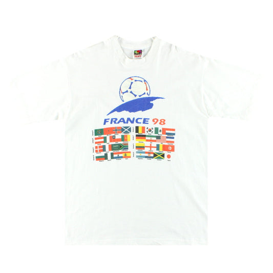 1998 France World Cup Graphic Tee L