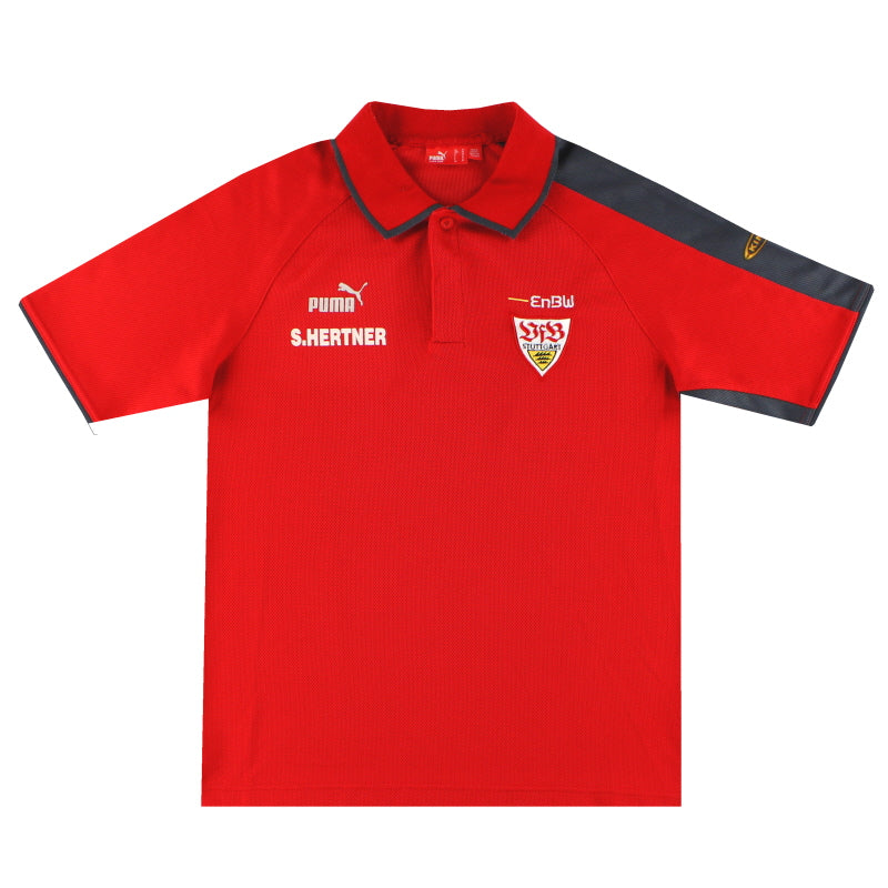 Polo de jugador Puma del Stuttgart de los años 2000 - Talla M
