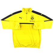 2016-17 Dortmund Puma Sudadera de entrenamiento con cremallera 1/4 XL
