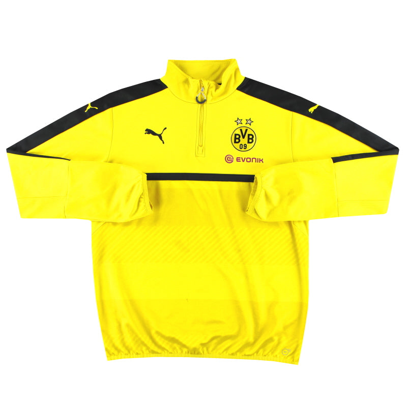 2016-17 Dortmund Puma Sudadera de entrenamiento con cremallera 1/4 XL