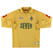 2004-05 Borussia Monchengladbach Lotto Camiseta de Portero 'Firmada' S