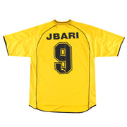 Camiseta de local Puma del Aris Salónica 2001-02 Jbari #9 XL