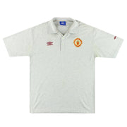Camiseta polo Umbro del Manchester United 1996-97, talla XL