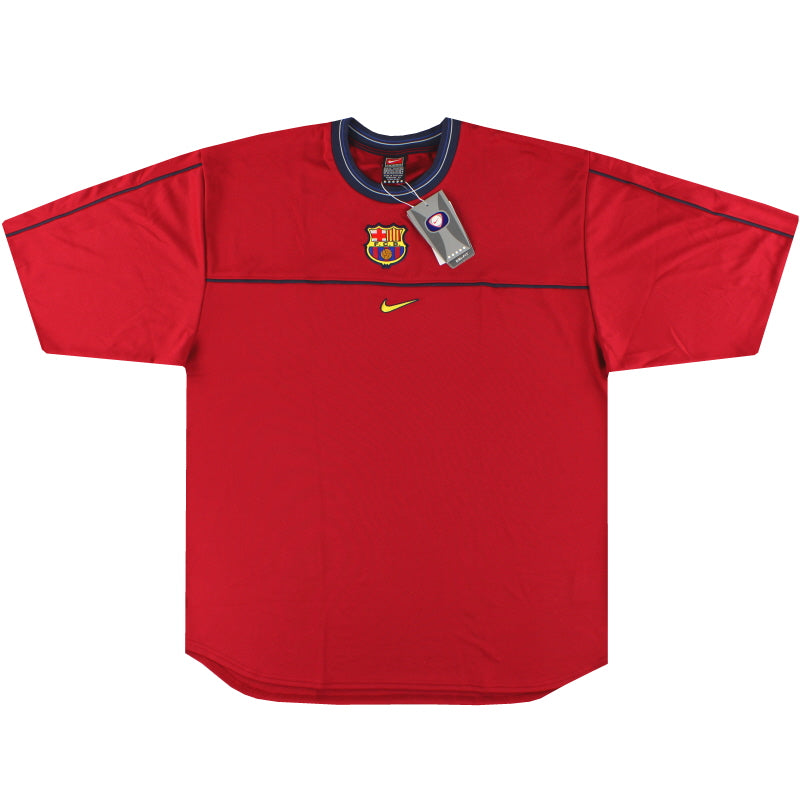 Camiseta de Entrenamiento Nike del Barcelona 1998-00 *con etiquetas* XL
