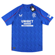 Camiseta de casa Castore de los Rangers 2024-25 *Nueva en caja* XL