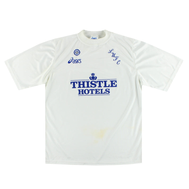 Camiseta Asics de Local del Leeds 1995-96 Talla XL