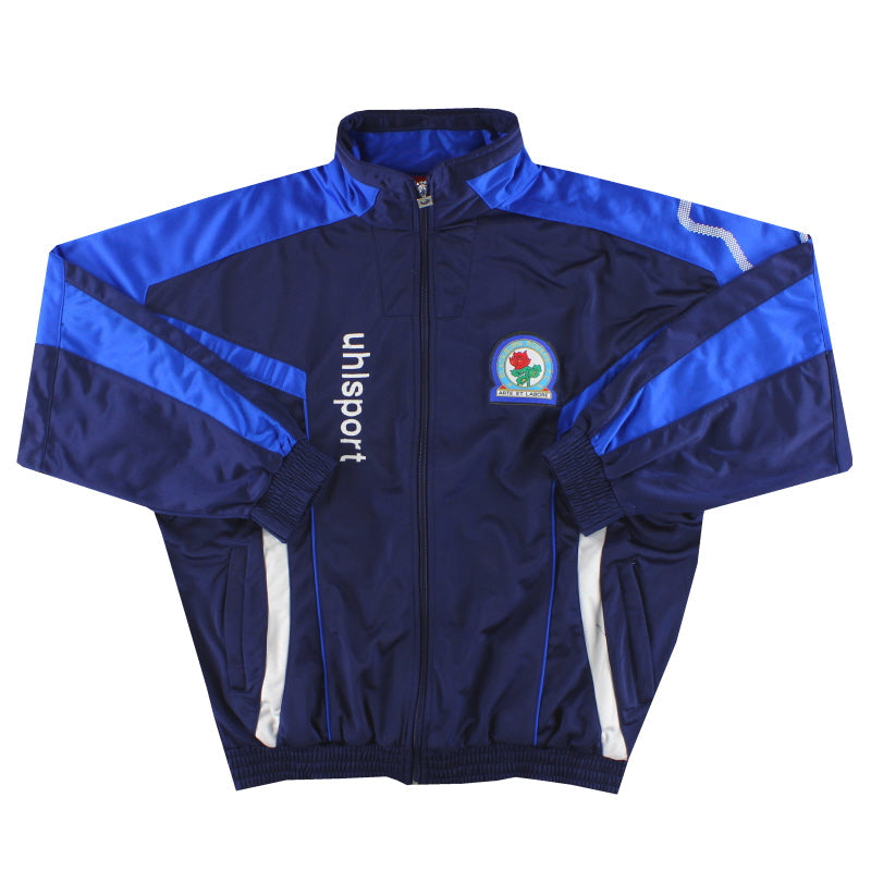 1998-00 Blackburn uhlsport Track Jacket XL - Classic Football Kit
