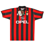 Camiseta local Lotto AC Milan 1996-97 *con etiquetas* L