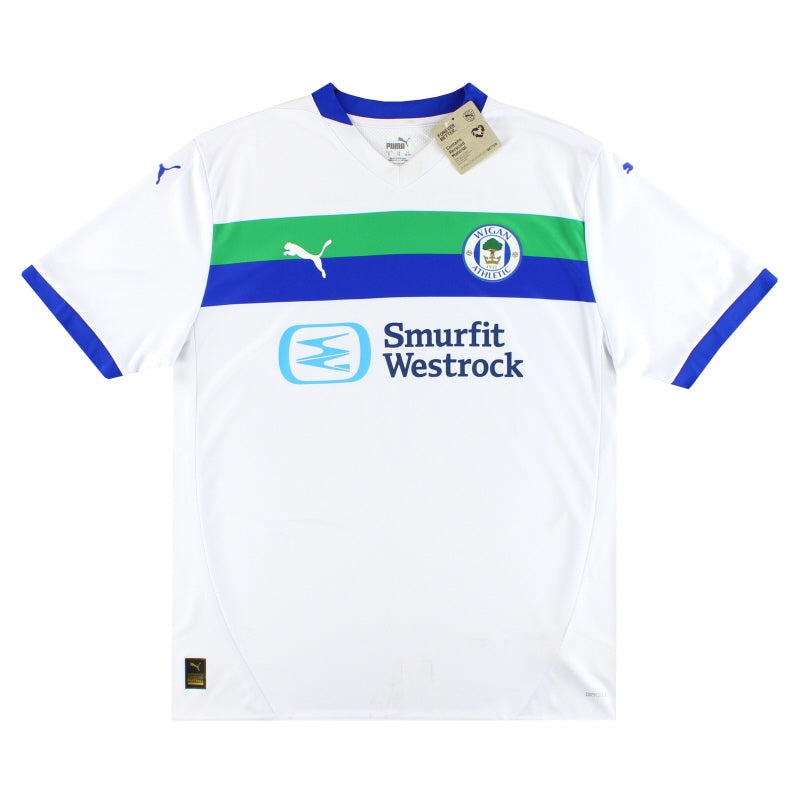 Camiseta de la tercera equipación del Wigan Puma 2024-25 *Nueva en caja* XXL