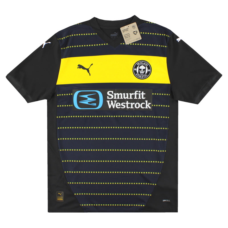 Camiseta de visitante Puma del Wigan 2024-25 *NUEVA EN CAJA* XL