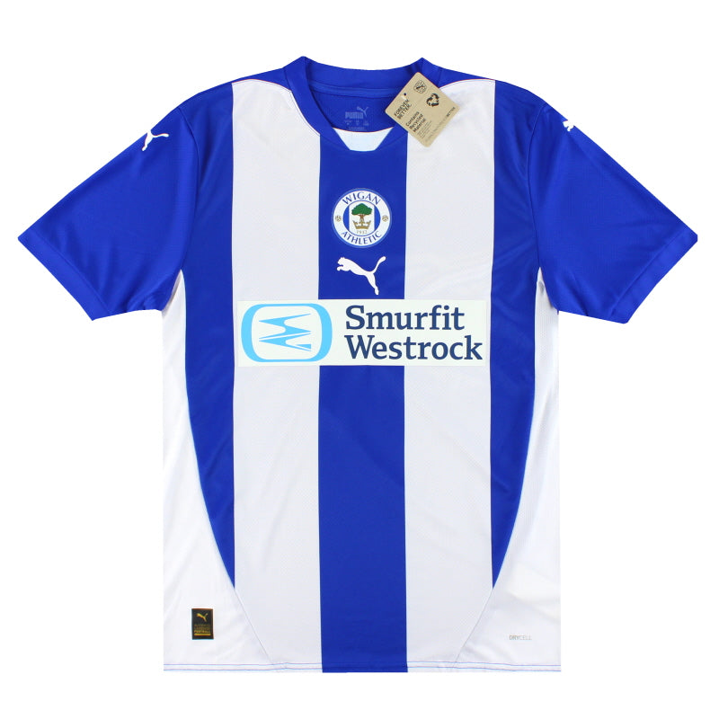 Camiseta de local Puma del Wigan 2024-25 *Nueva en caja* XXXL