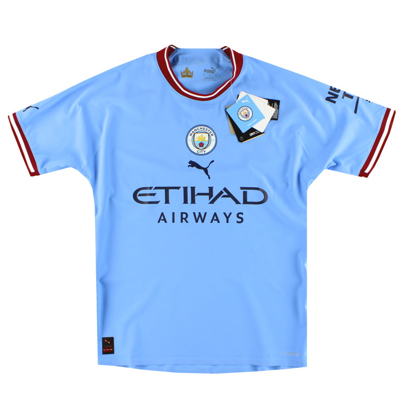 2022-23 Manchester City Puma Player Issue Home Shirt *w/tags* S