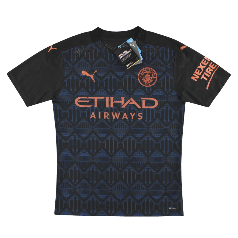 Camiseta de visitante Puma del Manchester City 2020-21 (versión jugador) *con etiquetas* M
