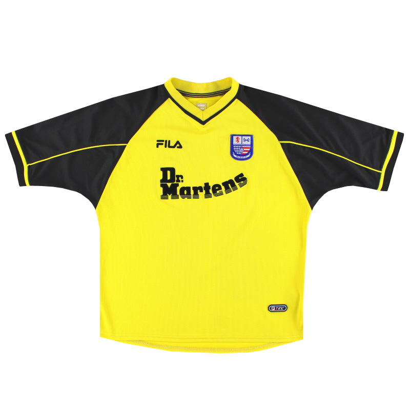 2000-02 Rushden & Diamonds Camiseta de visitante Fila L