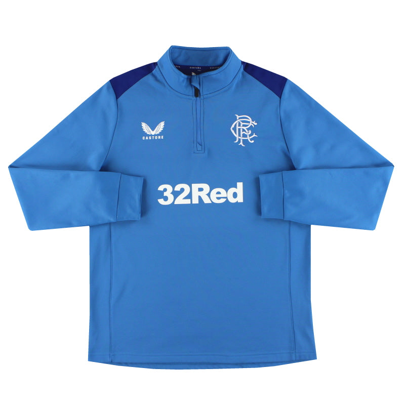 Forro polar de entrenamiento con cremallera 1/4 Castore Rangers 2023-24 M