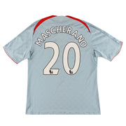 2008-10 Liverpool adidas Away Shirt Mascherano #20 L - Classic Football Kit
