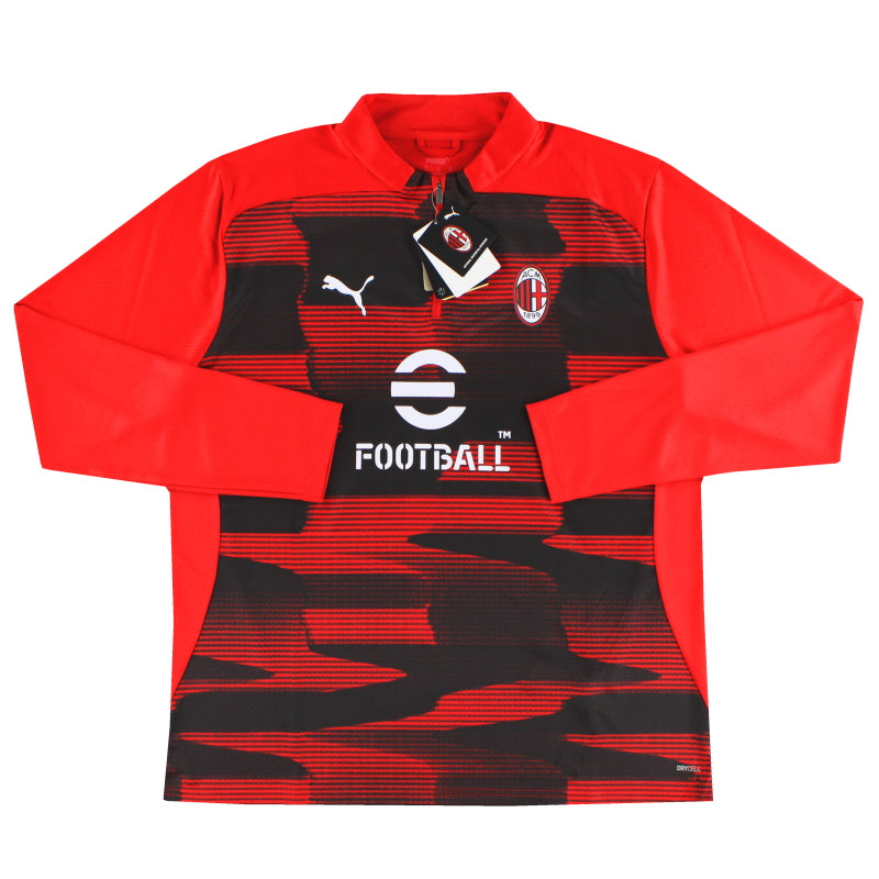 2024-25 AC Milan Puma Sudadera de Entrenamiento con Cremallera 1/4 *NUEVA CON ETIQUETAS* XL