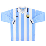 Camiseta Argentina Reebok Local Manga Larga 1999-00
