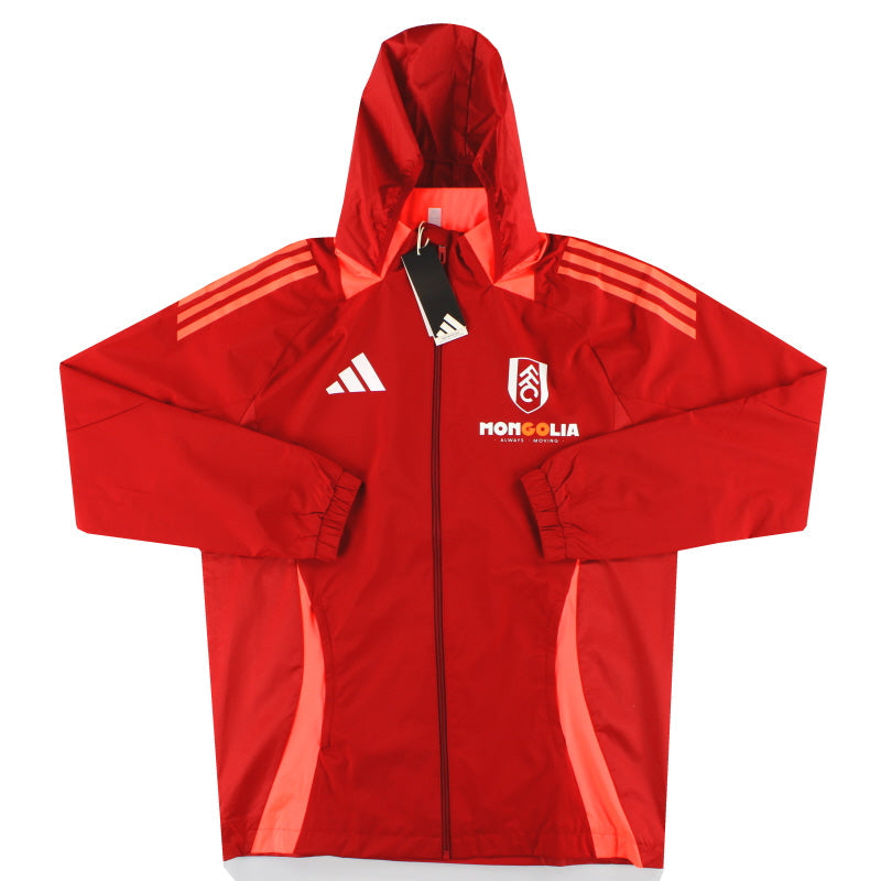 Chaqueta *BNIB* Adidas Tiro24 All-Weather del Fulham 2024-25, talla XL